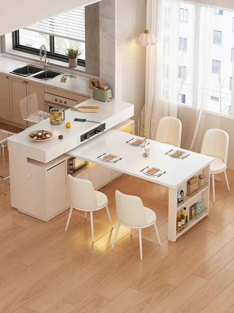 Kitchen Island and Dining Table: How to Perfectly Combine the Two?