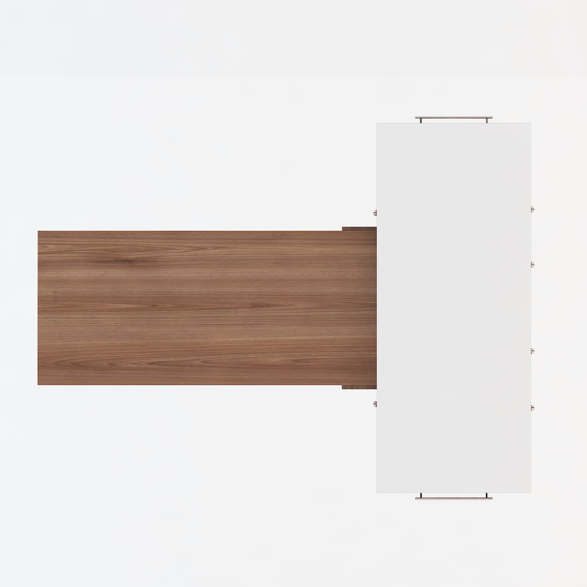 64“Small Kitchen Island with Expandable Dining table and Hidden Storage