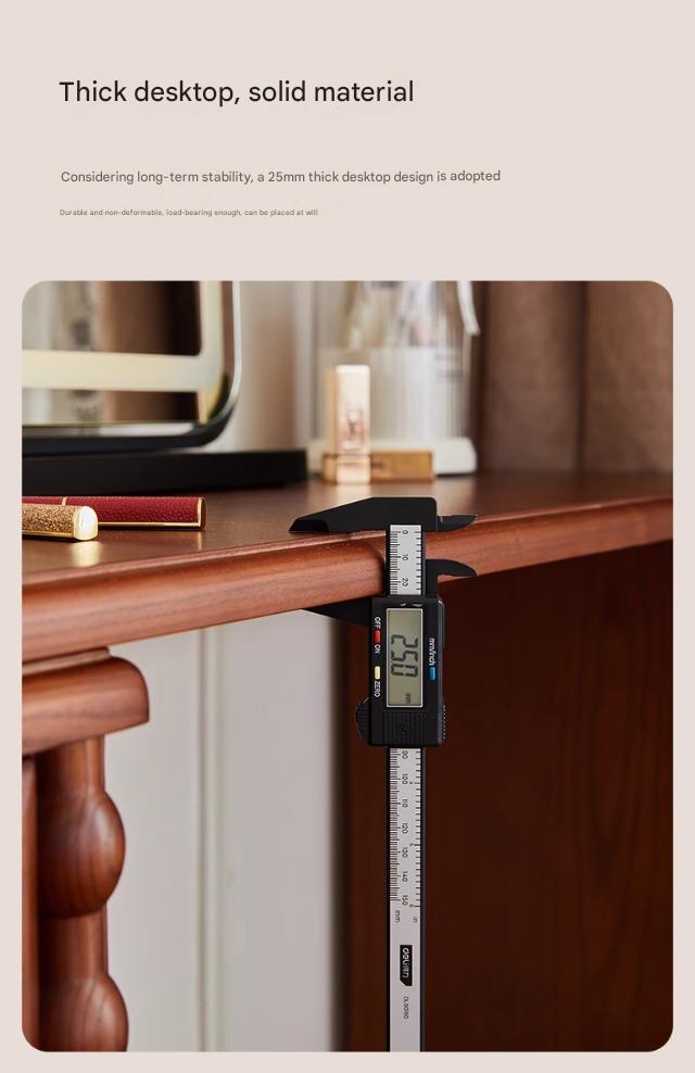 Hepburn Vanity | A Mid-Century Modern Dressing Table Designed for Small Spaces