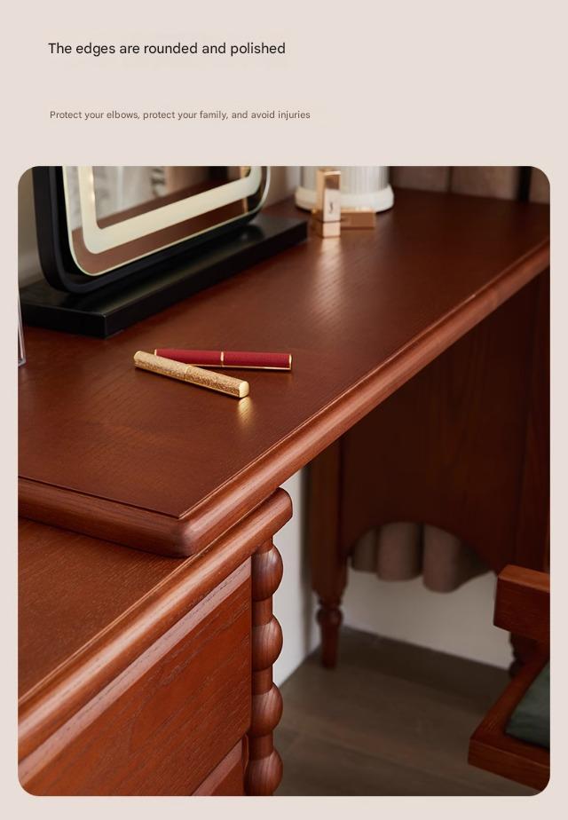Hepburn Vanity | A Mid-Century Modern Dressing Table Designed for Small Spaces