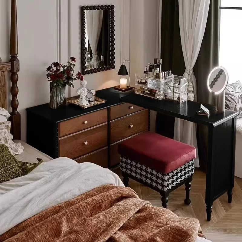 Hepburn Vanity | A Mid-Century Modern Dressing Table Designed for Small Spaces