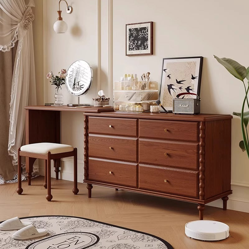 Hepburn Vanity | A Mid-Century Modern Dressing Table Designed for Small Spaces
