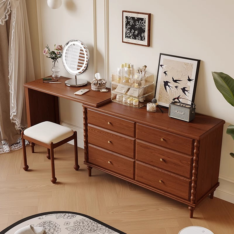 Hepburn Vanity | A Mid-Century Modern Dressing Table Designed for Small Spaces
