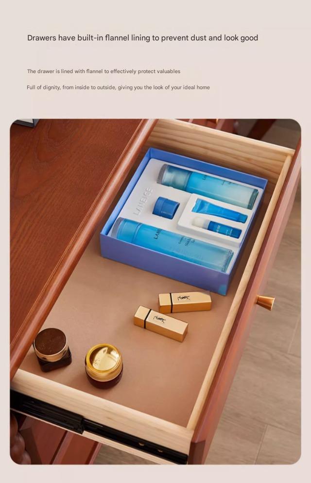 Hepburn Vanity | A Mid-Century Modern Dressing Table Designed for Small Spaces