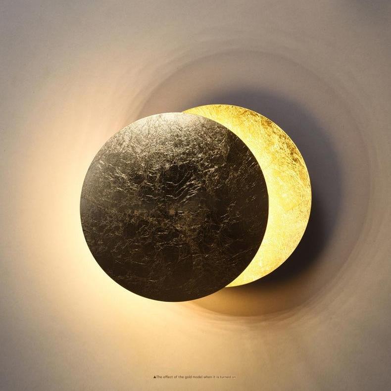 Modern moon reading bed wall lamp creative home decoration