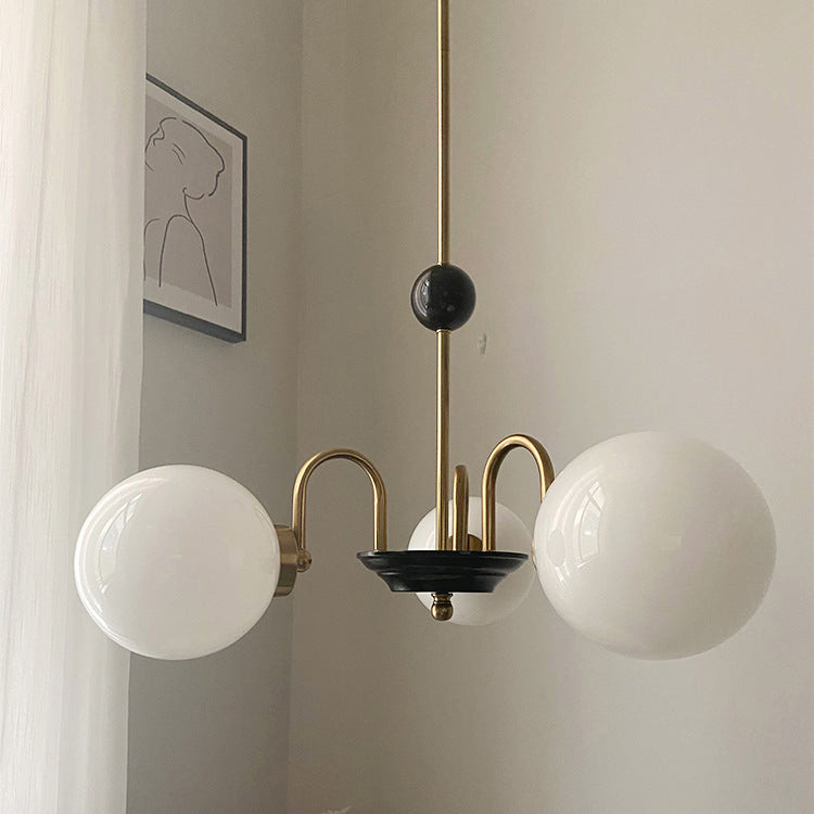 Classical French ball molecular chandelier