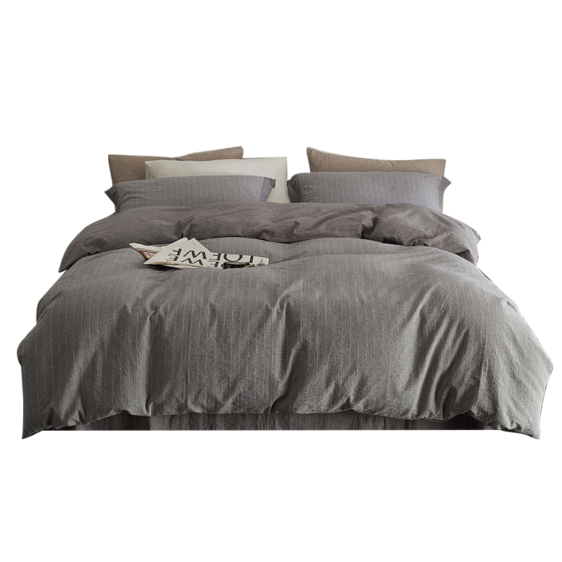 Comfortable four-piece cotton bed set