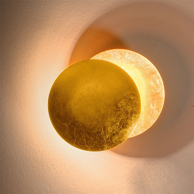 Modern moon reading bed wall lamp creative home decoration