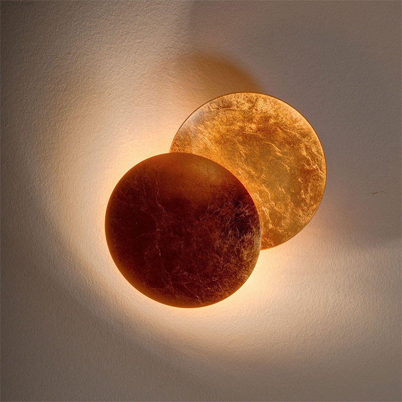 Modern moon reading bed wall lamp creative home decoration