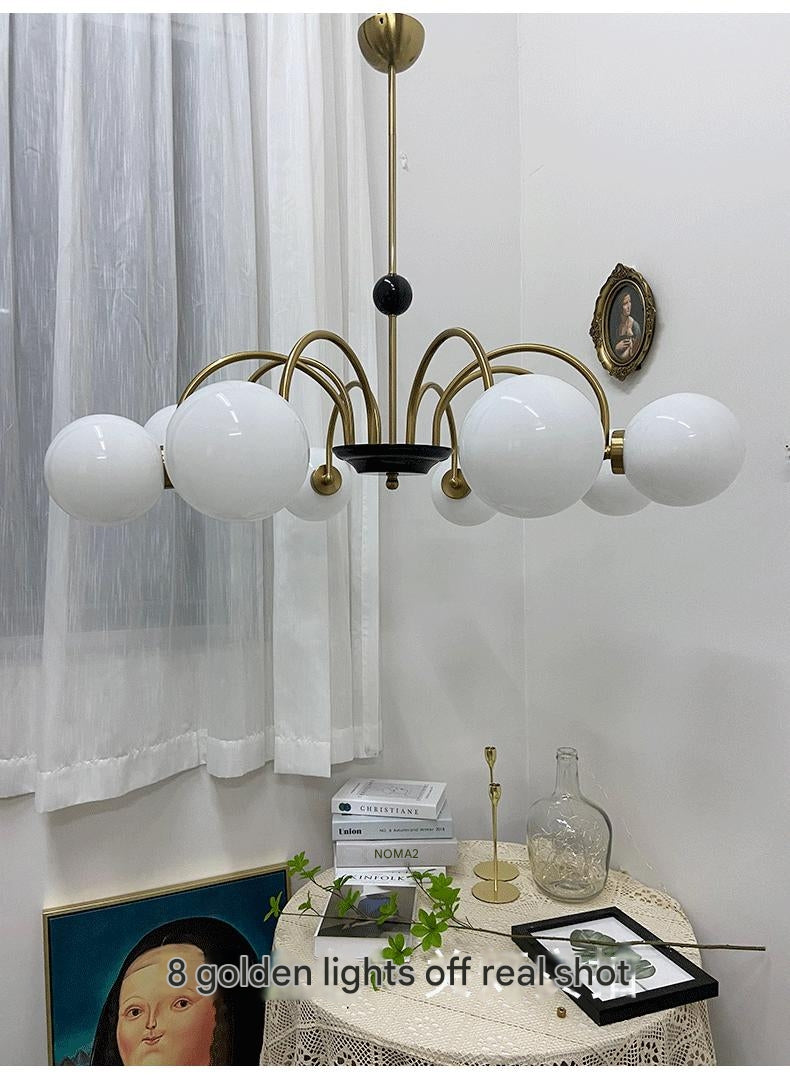 Classical French ball molecular chandelier