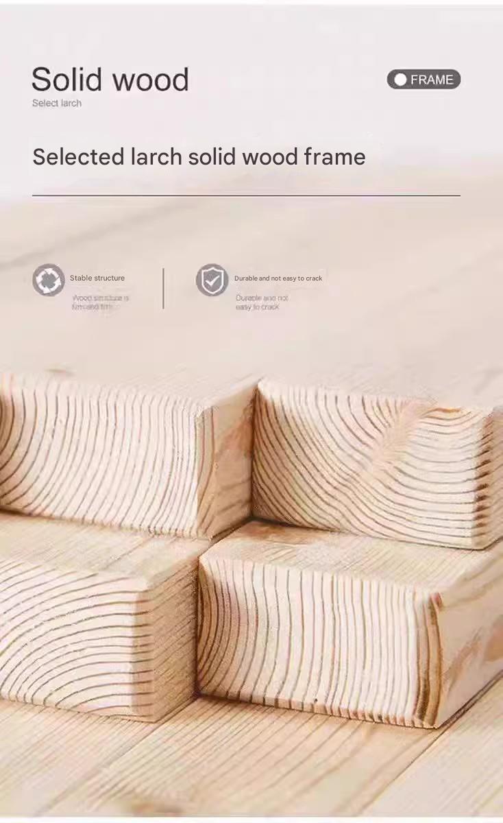 Mid-Century Modern 3-Seater Sofa – Deep Seat, Linen Upholstery, Tool-Free Assembly